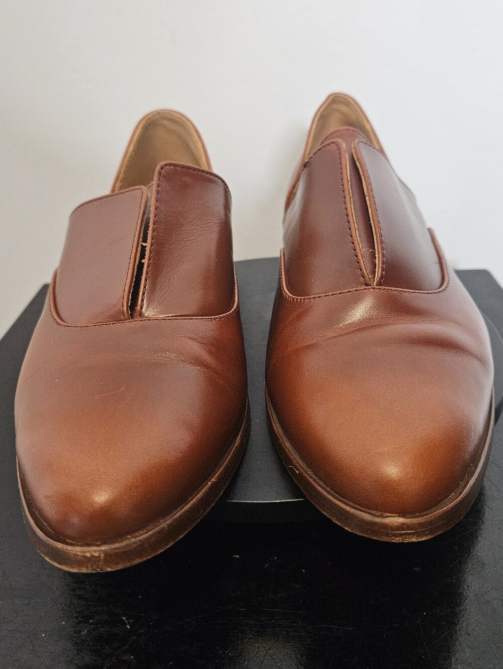 Nisolo Emma d'Orsay Oxfords 2.0 Color Brandy US Women's Size 8 - Picture 6 of 9